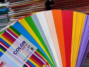 tranh tô màu dụng cụ học tập